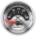 AutoMeter 2-1/16" OIL TEMPERATURE, 140-300 °F, AIR-CORE, AMERICAN MUSCLE