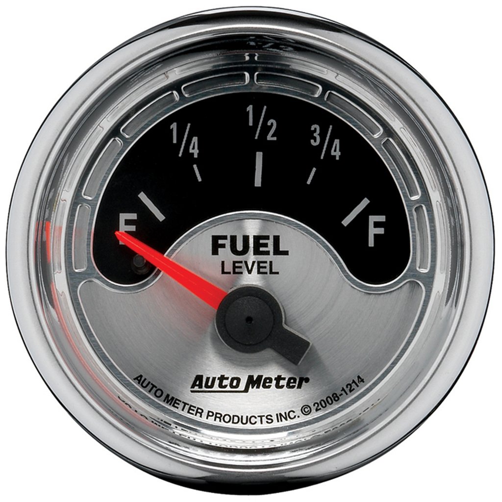 AutoMeter 2-1/16" FUEL LEVEL, 0-90 Ω, AIR-CORE, SSE, AM MUSCLE