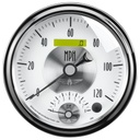 AutoMeter 5" tachometer/SPEEDOMETER COMBO, 8K RPM/120 MPH, ELECTRIC, PRESTIGE PEARL