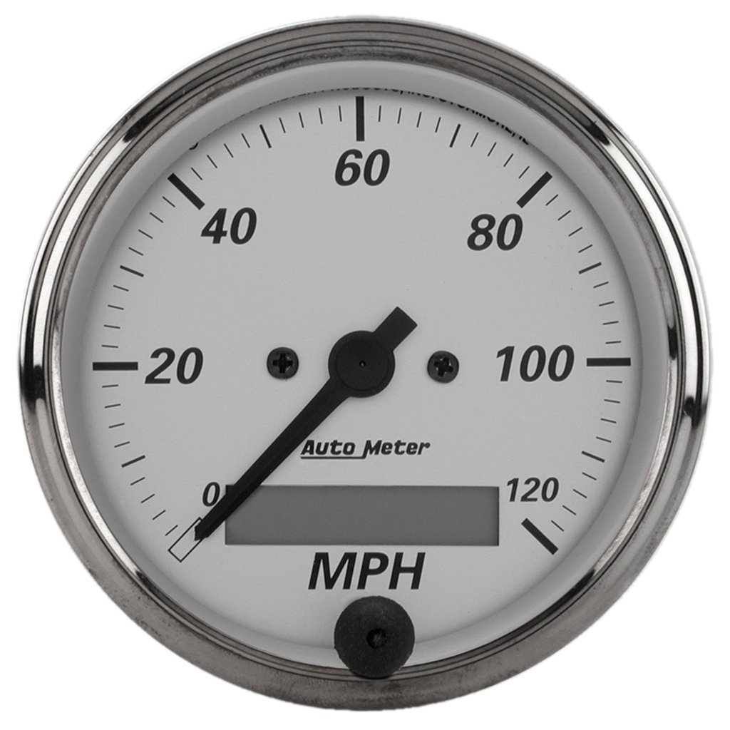 AutoMeter 3-1/8" SPEEDOMETER, 0-120 MPH, ELECTRIC, AMERICAN PLATINUM