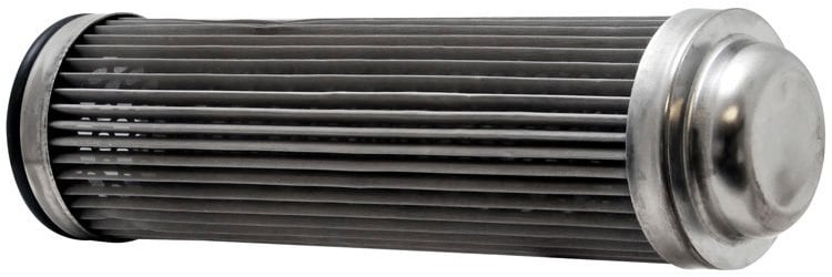 K&N 81-1011: 81-1011 In-Line Fuel/Oil Filter Replacement Element 100 Micron