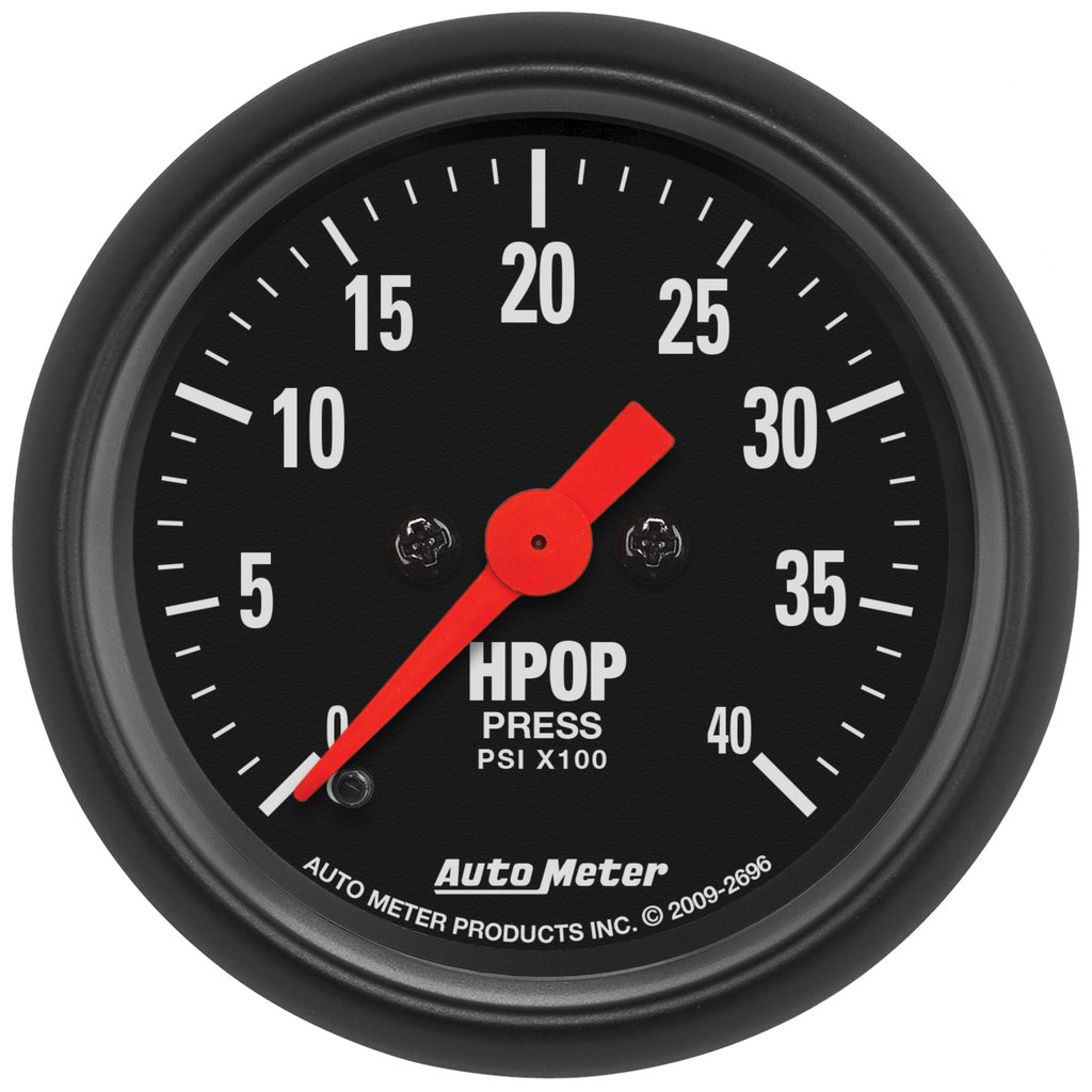 AutoMeter 2-1/16" HPOP PRESSURE, 0-4K PSI, STEPPER MOTOR, Z-SERIES