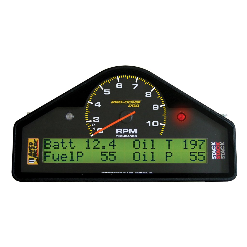 AutoMeter RACE DASH, 0-3-10.5K RPM, PRO-COMP PRO