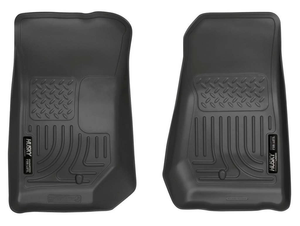 HUSKY LINERS WB FRONT FLOOR LINER - JEEP WRANGLER(JK) 2007-2013