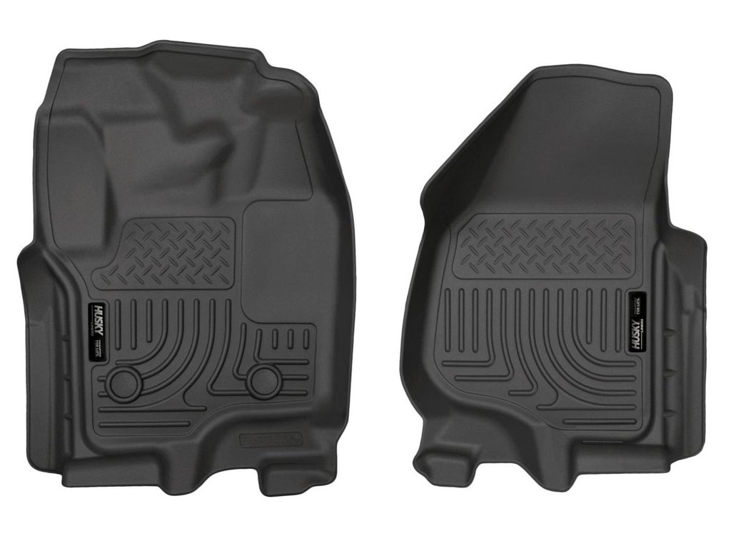HUSKY LINERS WB FRONT FLOOR LINER - FORD F-250 SUPER DUTY 2012-2016