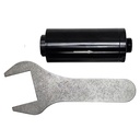 Tanks Inc. FF-RM-W: FF-RM-W 10 Micron Fuel Filter with -10 ORB Direct Regulator Mount Connection