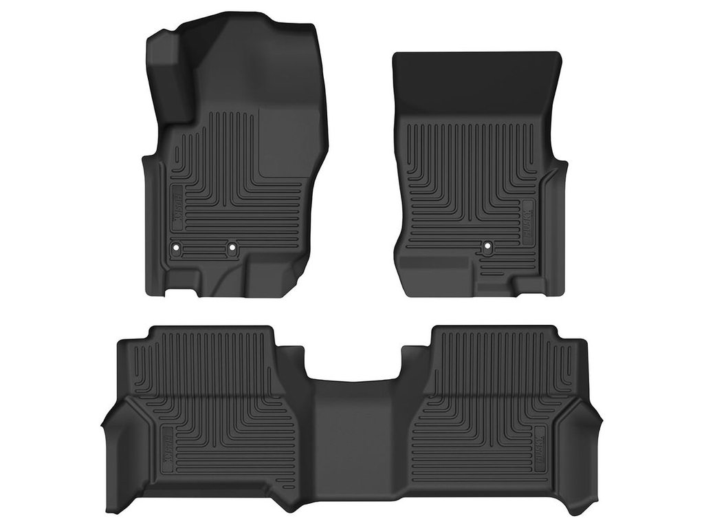 HUSKY LINERS WB FR & 2ND SEAT FLOOR LINER - SUZUKI EQUATOR 2009-2012