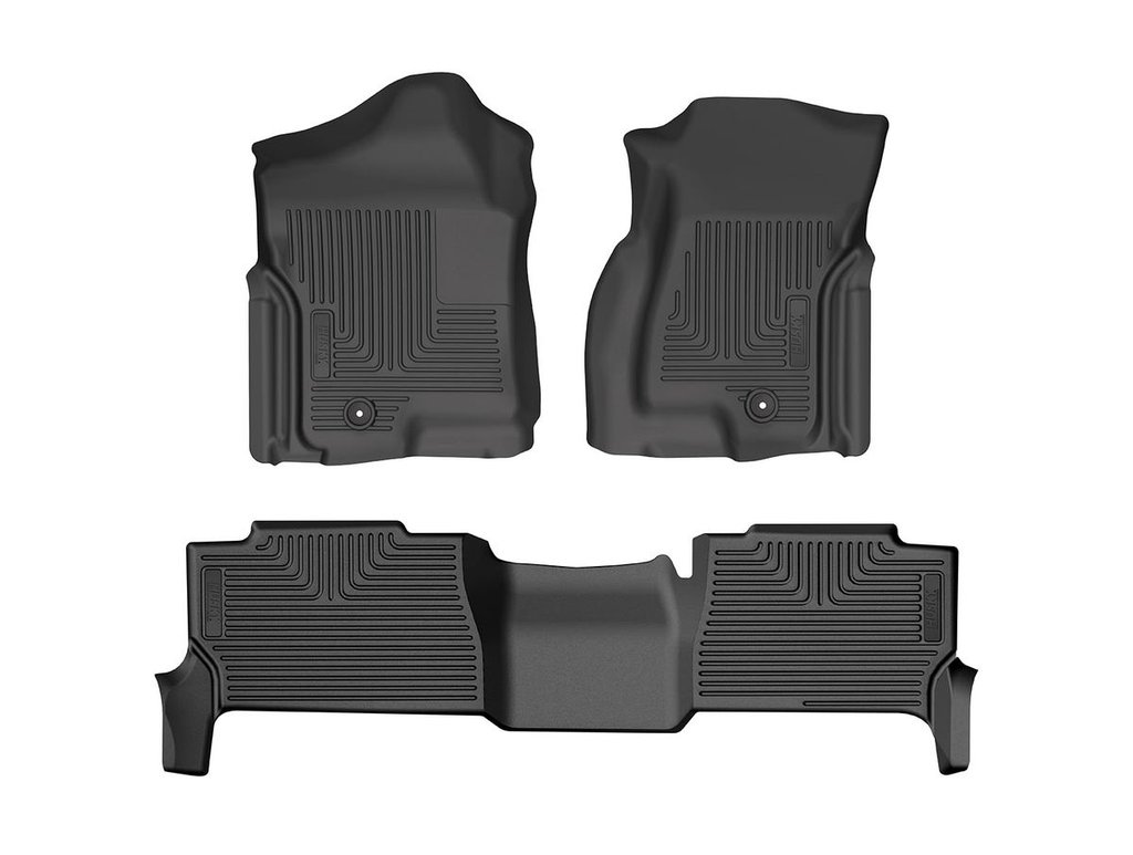 HUSKY LINERS WB FR & 2ND SEAT FLOOR LINER - CADILLAC ESCALADE 2002-2006