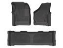 HUSKY LINERS WB FR & 2ND SEAT FLOOR LINER - FORD F-250 SUPER DUTY 1999-2007