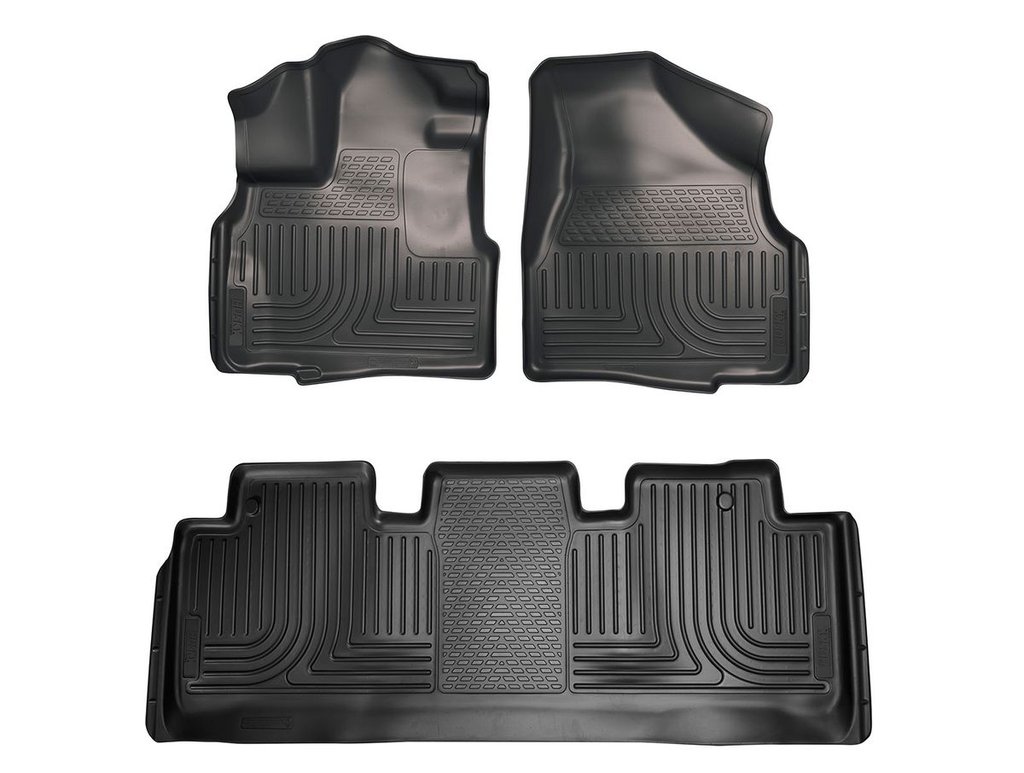 HUSKY LINERS WB FR & 2ND SEAT FLOOR LINER - HONDA ODYSSEY 2011-2017