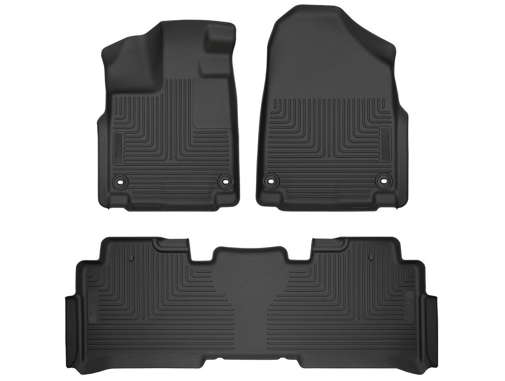 HUSKY LINERS WB FR & 2ND SEAT FLOOR LINER - HONDA ODYSSEY 2018-2025