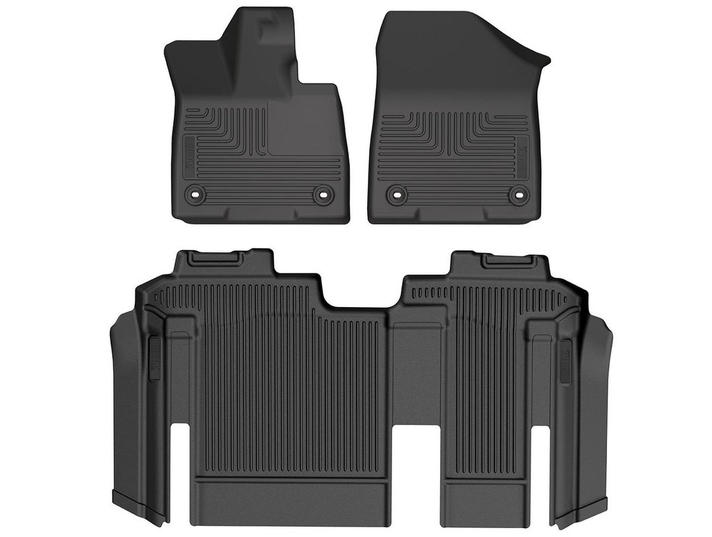 HUSKY LINERS WB FR & 2ND SEAT FLOOR LINER - TOYOTA SIENNA 2021-2025