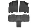 HUSKY LINERS WB FR & 2ND SEAT FLOOR LINER - TOYOTA SIENNA 2011-2020