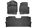 HUSKY LINERS WB FR & 2ND SEAT FLOOR LINER - FORD F-150 2021-2025