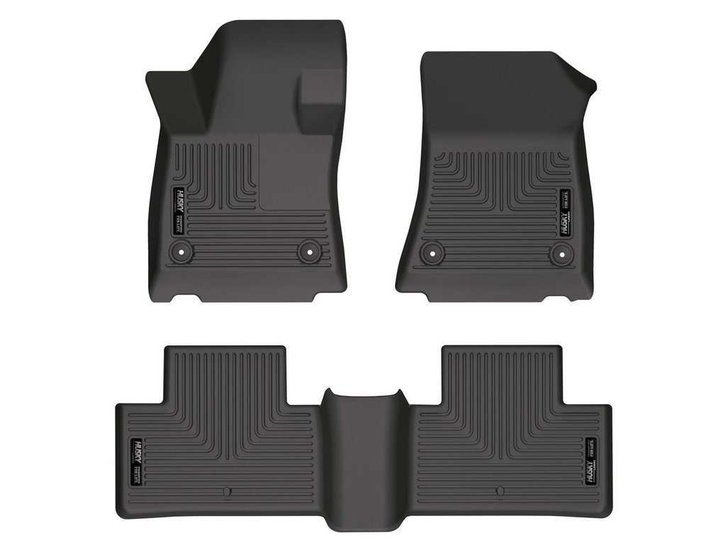 HUSKY LINERS WB FR & 2ND SEAT FLOOR LINER - INFINITI QX55 2022-2026