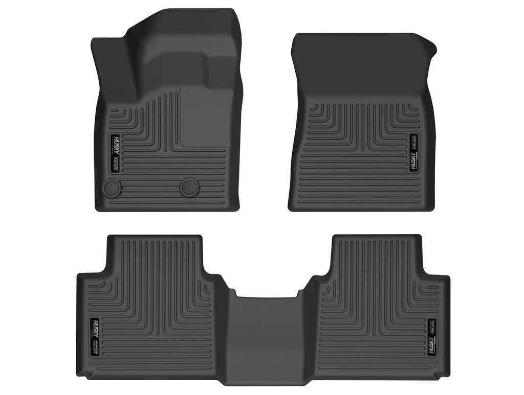HUSKY LINERS WB FR & 2ND SEAT FLOOR LINER - MITSUBISHI OUTLANDER 2022-2025