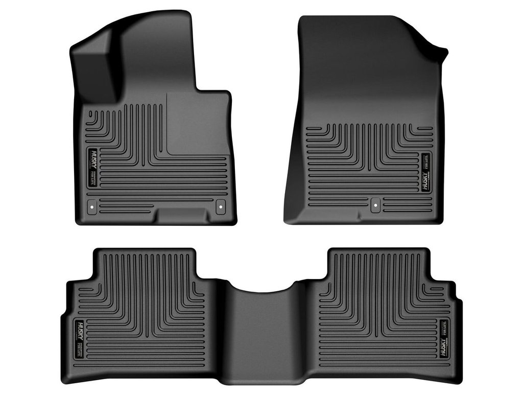 HUSKY LINERS WB FR & 2ND SEAT FLOOR LINER - KIA SPORTAGE 2023-2025