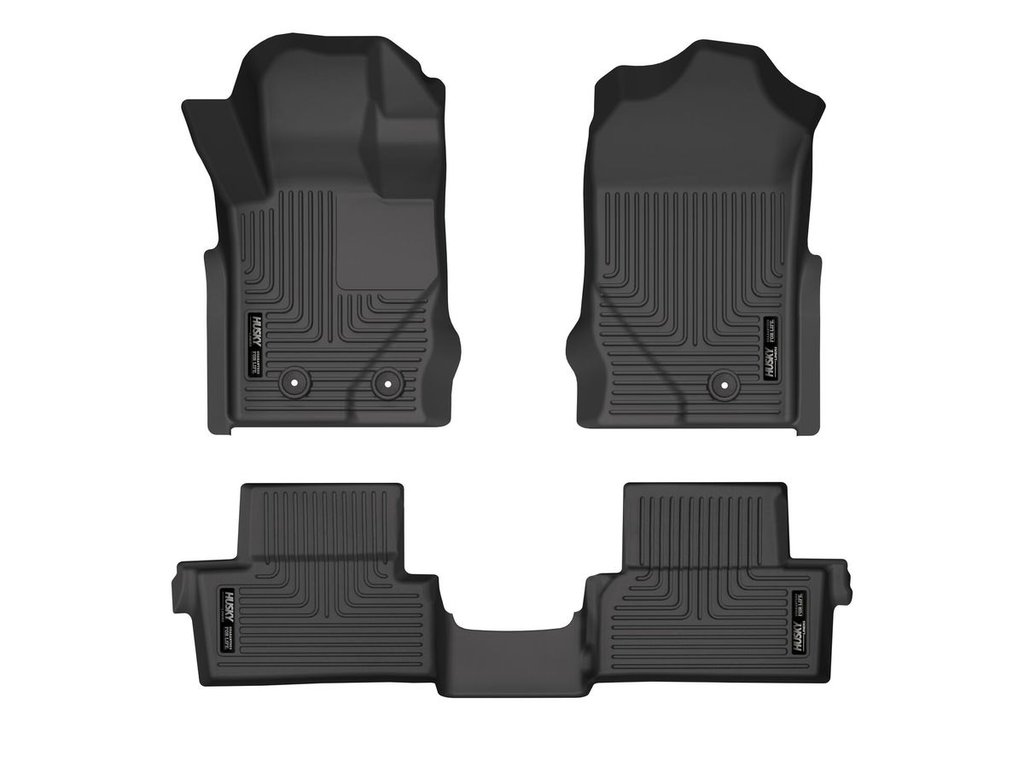 HUSKY LINERS WB FR & 2ND SEAT FLOOR LINER - FORD BRONCO 2021-2024