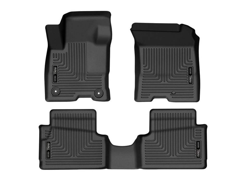 HUSKY LINERS WB FR & 2ND SEAT FLOOR LINER - FORD MAVERICK 2022-2026