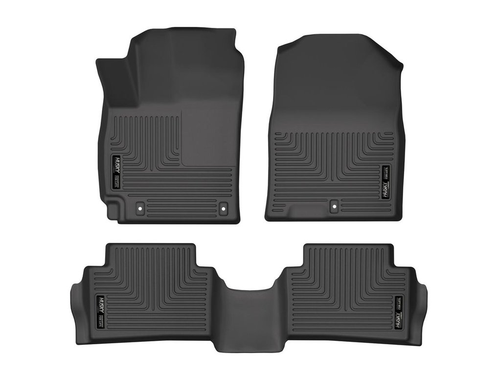 HUSKY LINERS WB FR & 2ND SEAT FLOOR LINER - HYUNDAI KONA 2018-2023