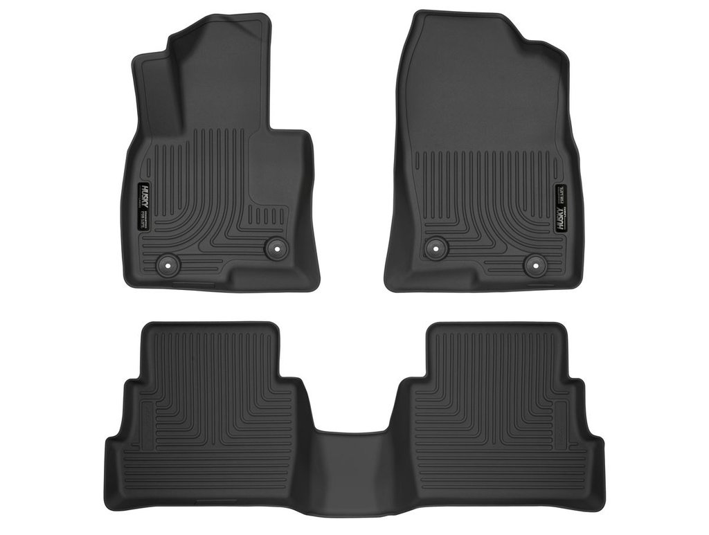 HUSKY LINERS WB FR & 2ND SEAT FLOOR LINER - MAZDA CX-5 2017-2025