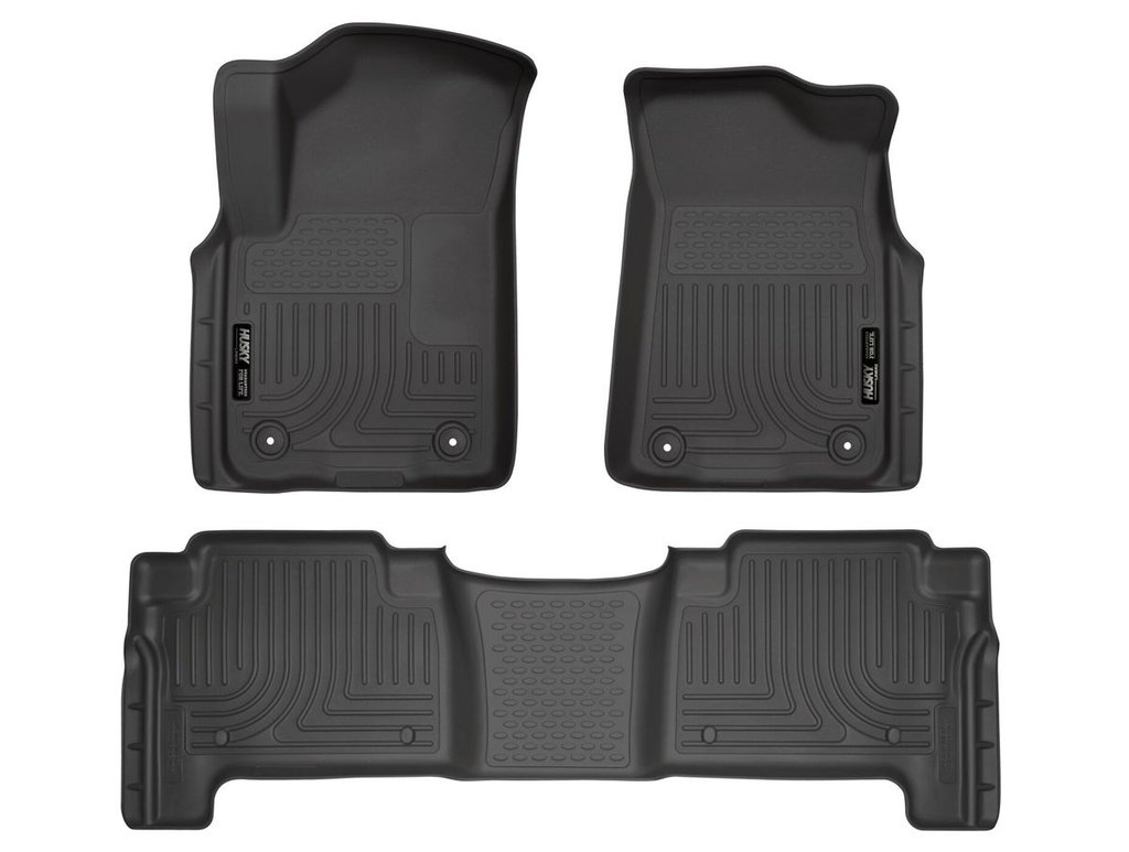 HUSKY LINERS WB FR & 2ND SEAT FLOOR LINER - NISSAN ARMADA 2019-2024
