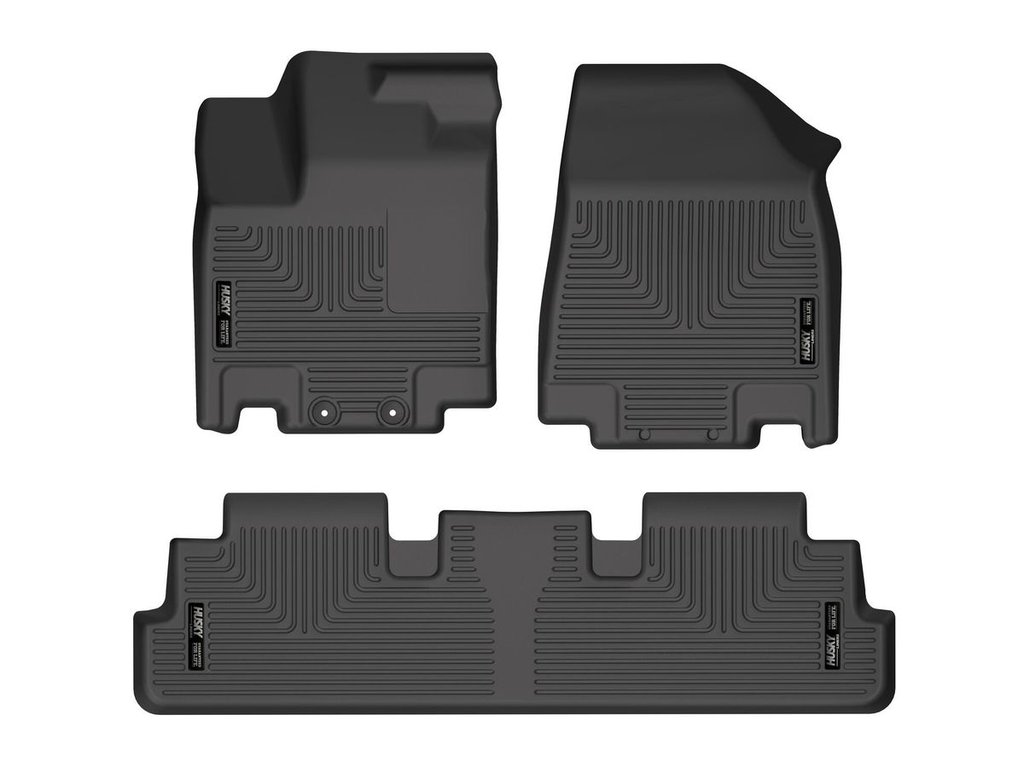 HUSKY LINERS WB FR & 2ND SEAT FLOOR LINER - NISSAN PATHFINDER 2022-2025