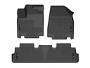 HUSKY LINERS WB FR & 2ND SEAT FLOOR LINER - NISSAN PATHFINDER 2022-2025