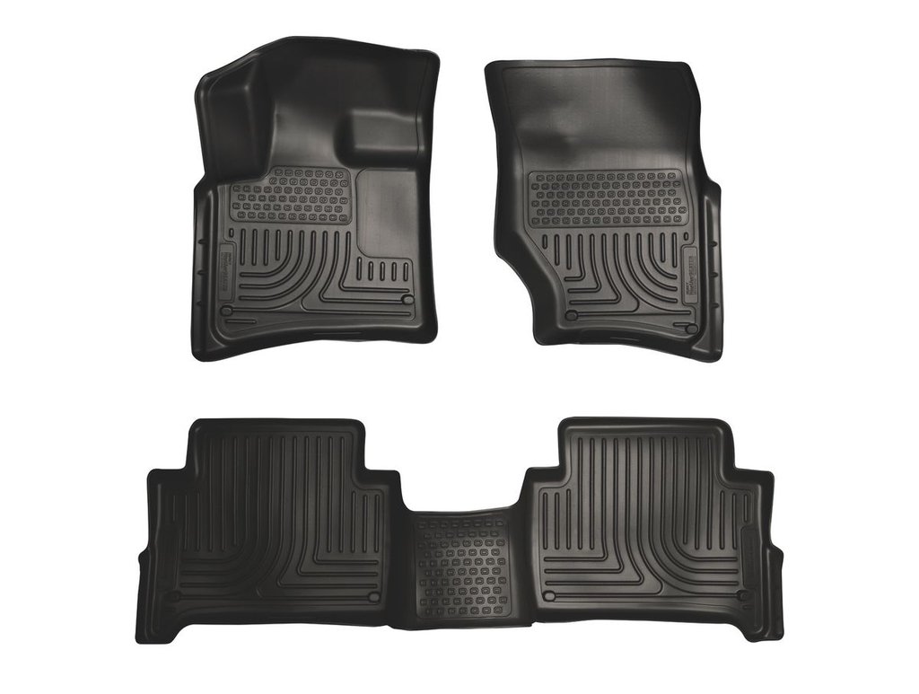 HUSKY LINERS WB FR & 2ND SEAT FLOOR LINER - AUDI Q7 2007-2015