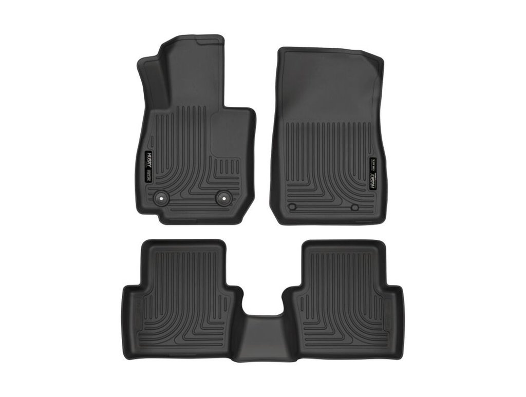 HUSKY LINERS WB FR & 2ND SEAT FLOOR LINER - MAZDA CX-3 2016-2019