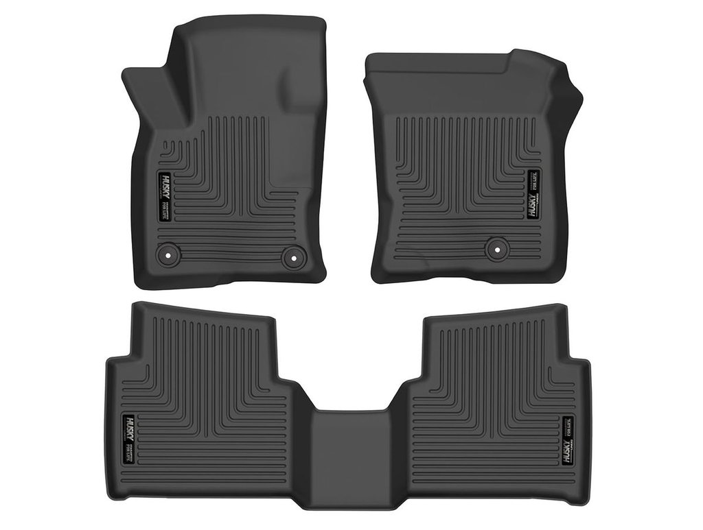 HUSKY LINERS WB FR & 2ND SEAT FLOOR LINER - LINCOLN CORSAIR 2020-2025