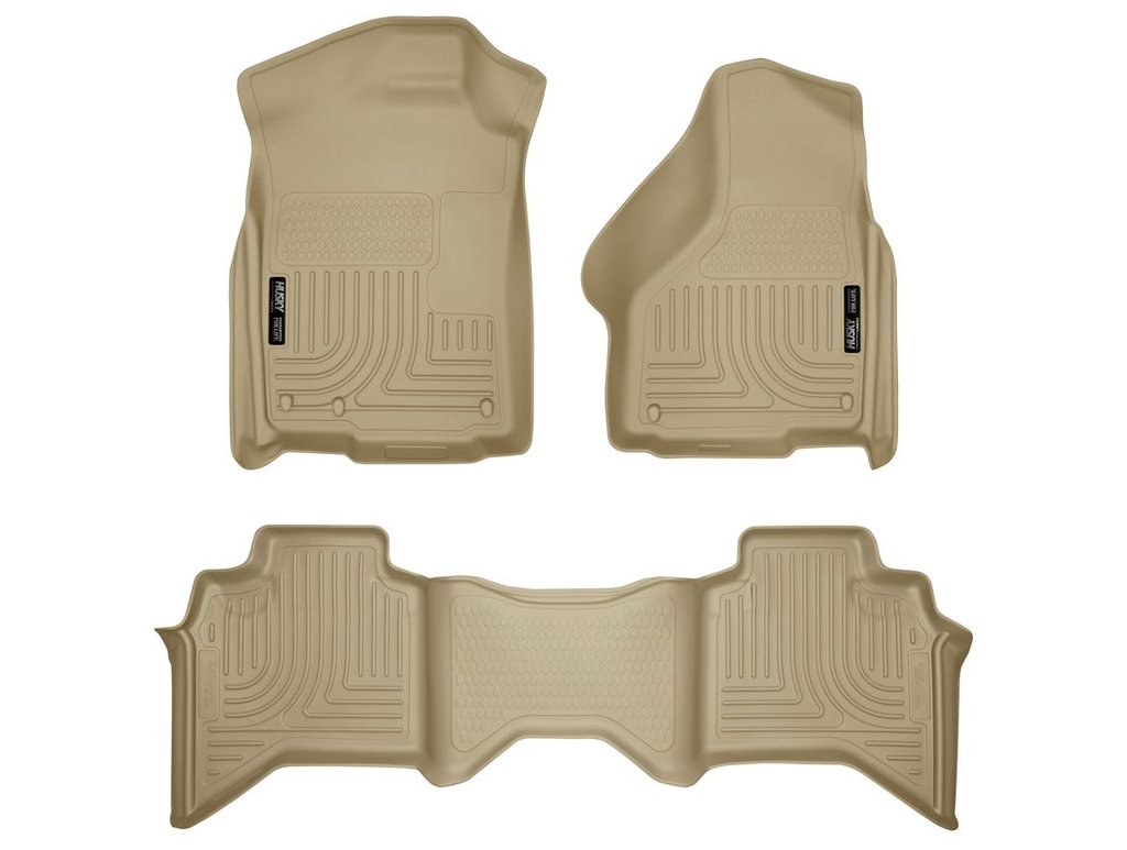 HUSKY LINERS WB FR & 2ND SEAT FLOOR LINER - DODGE RAM 1500 2002-2008