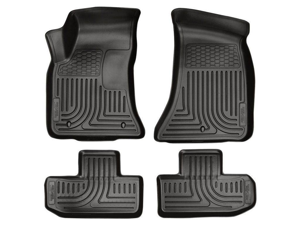 HUSKY LINERS WB FR & 2ND SEAT FLOOR LINER - DODGE CHALLENGER 2011-2015