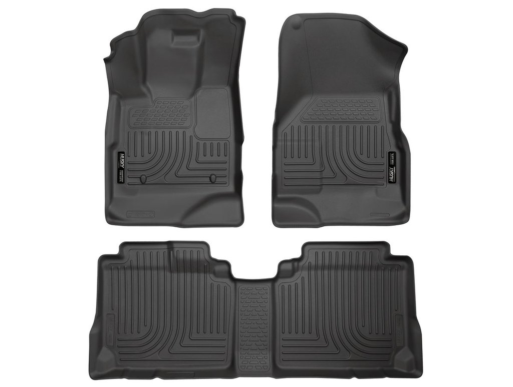 HUSKY LINERS WB FR & 2ND SEAT FLOOR LINER - CHEVROLET EQUINOX 2010-2017