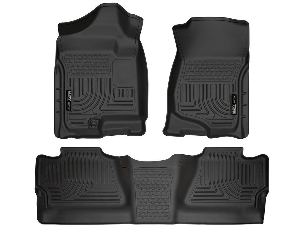 HUSKY LINERS WB FR & 2ND SEAT FLOOR LNER-FW - GMC SIERRA 1500 2007-2013