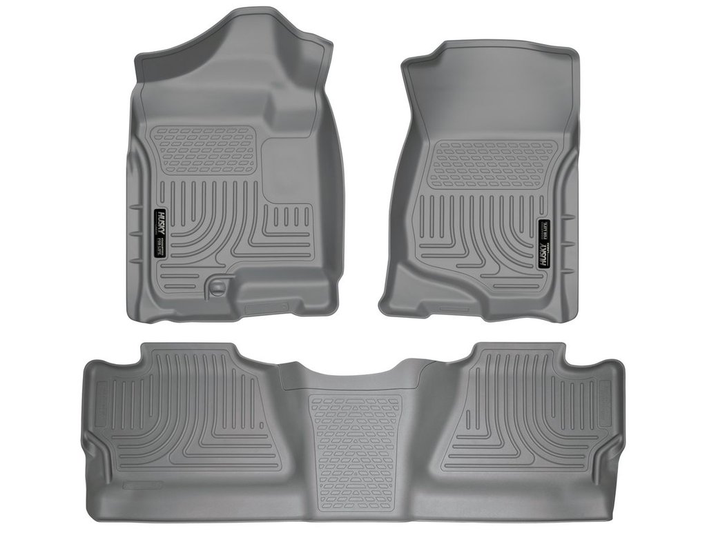 HUSKY LINERS WB FR & 2ND SEAT FLOOR LNER-FW - GMC SIERRA 1500 2007-2013