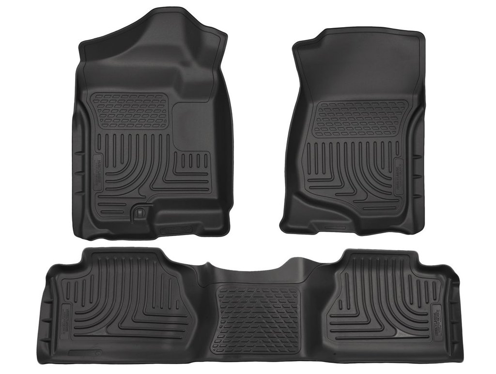 HUSKY LINERS WB FR & 2ND SEAT FLOOR LNER-FW - GMC SIERRA 1500 2007-2013