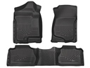 HUSKY LINERS WB FR & 2ND SEAT FLOOR LNER-FW - GMC SIERRA 1500 2007-2013