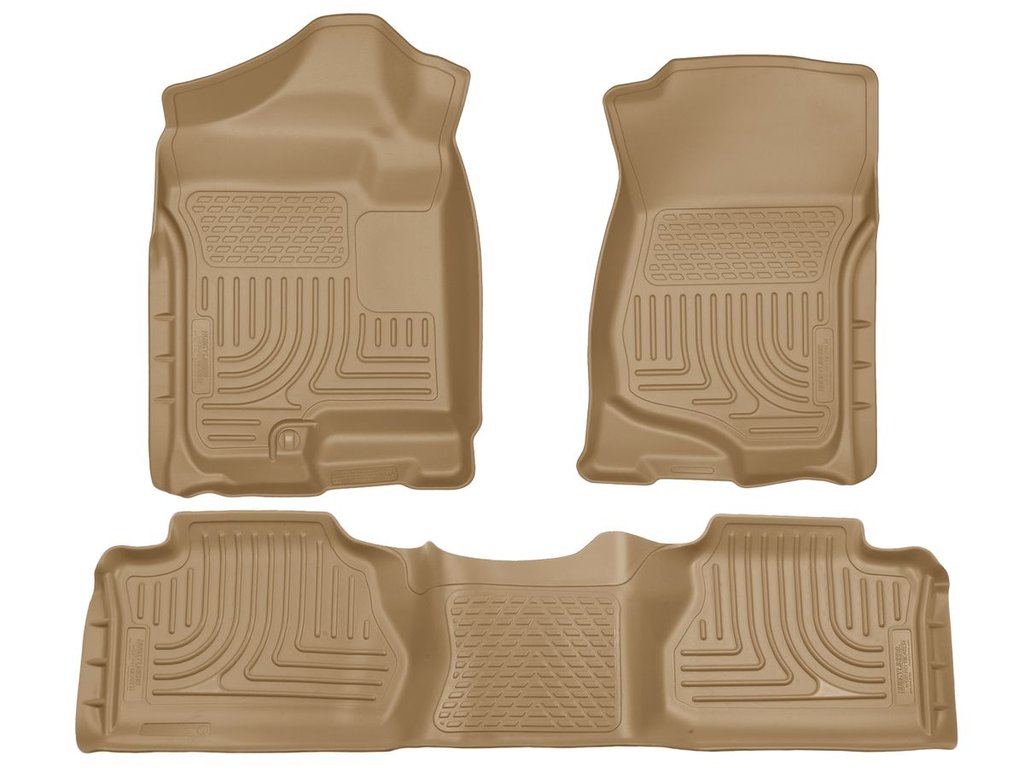 HUSKY LINERS WB FR & 2ND SEAT FLOOR LNER-FW - GMC SIERRA 1500 2007-2013