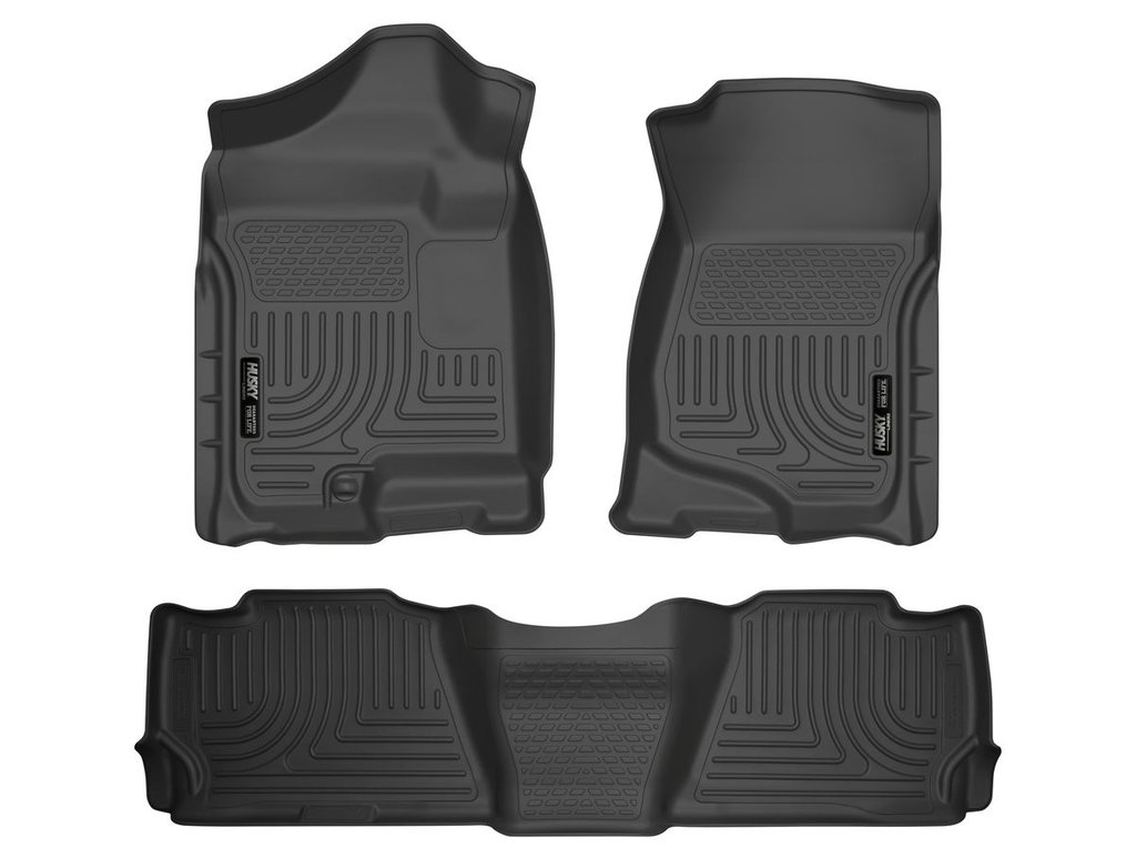 HUSKY LINERS WB FR & 2ND SEAT FLOOR LINER - CHEVROLET AVALANCHE 2007-2013