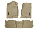 HUSKY LINERS WB FR & 2ND SEAT FLOOR LINER - CHEVROLET AVALANCHE 2007-2013