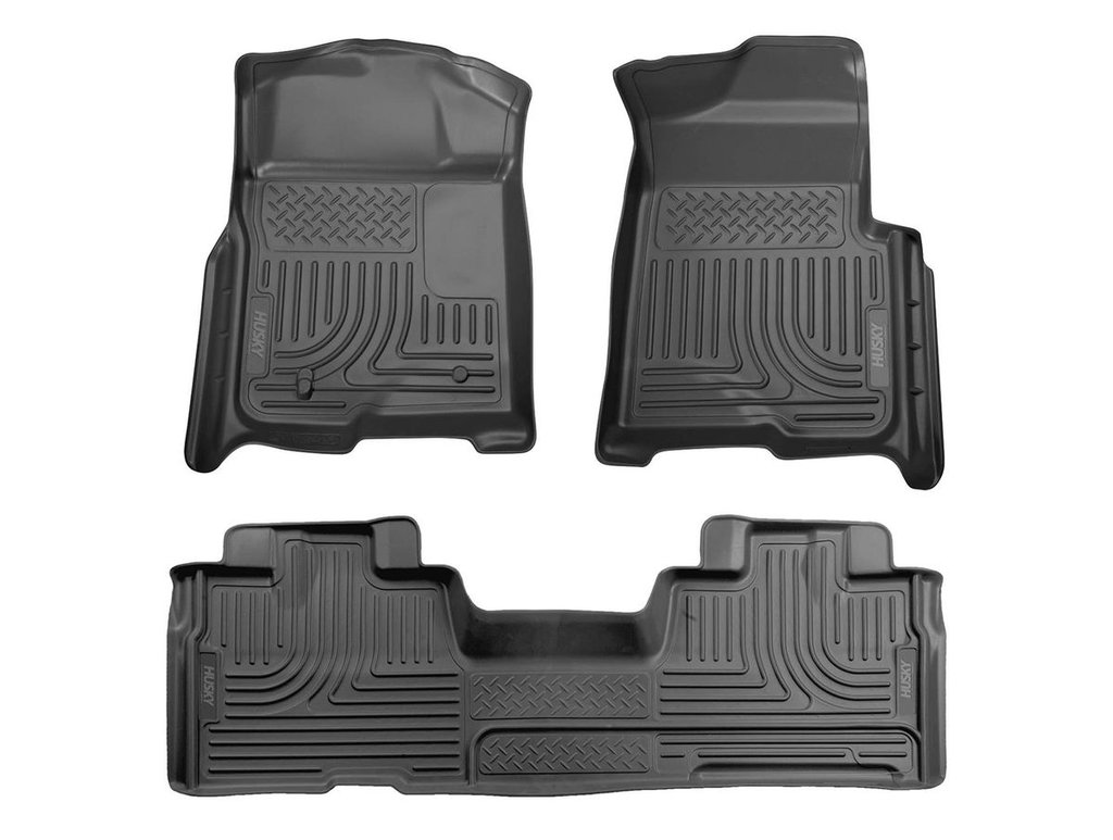 HUSKY LINERS WB FR & 2ND SEAT FLOOR LNER-FW - FORD F-150 2009-2014