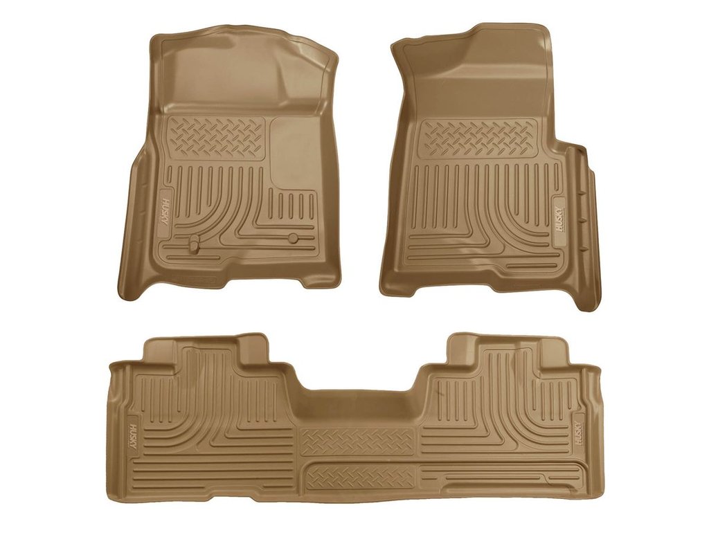 HUSKY LINERS WB FR & 2ND SEAT FLOOR LNER-FW - FORD F-150 2009-2014