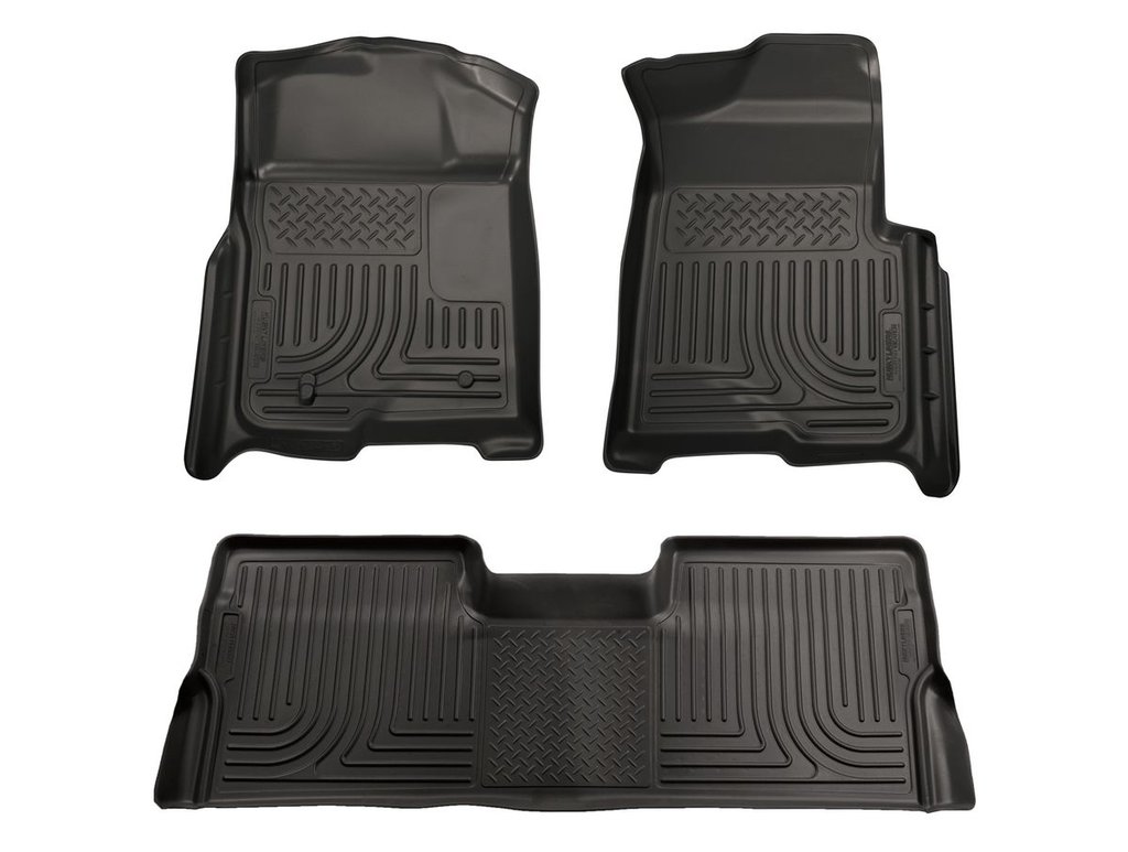 HUSKY LINERS WB FR & 2ND SEAT FLOOR LNER-FW - FORD F-250 SUPER DUTY 2008-2010