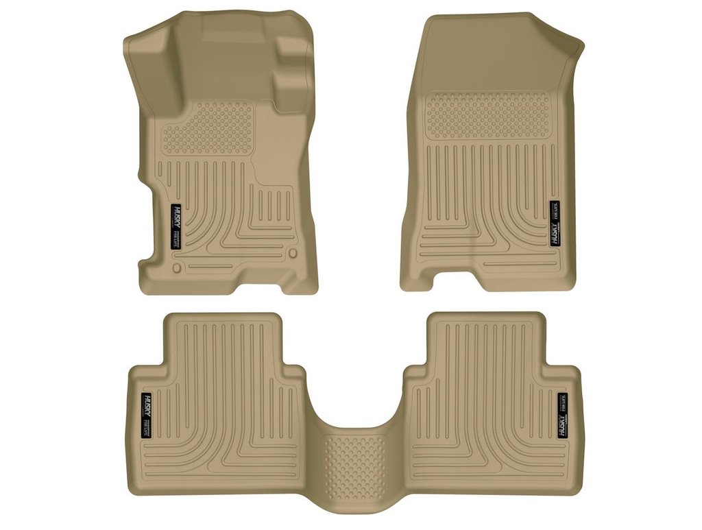 HUSKY LINERS WB FR & 2ND SEAT FLOOR LINER - HONDA ACCORD 2008-2012