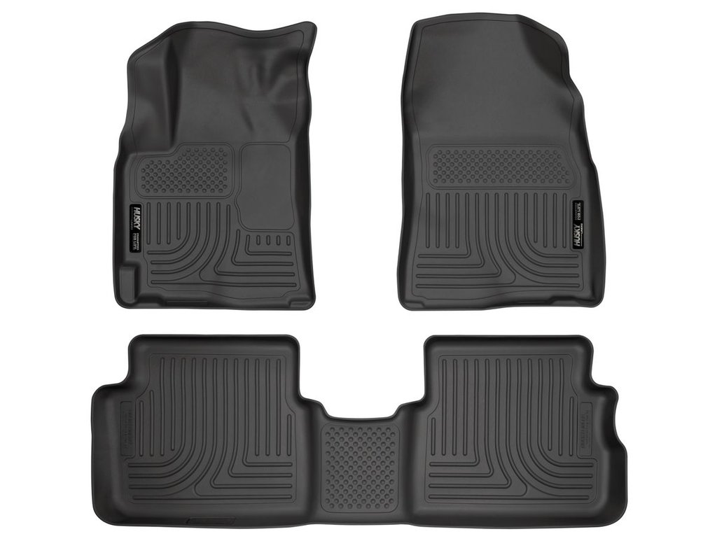 HUSKY LINERS WB FR & 2ND SEAT FLOOR LINER - TOYOTA COROLLA 2009-2013
