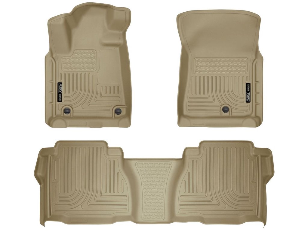 HUSKY LINERS WB FR & 2ND SEAT FLOOR LNER-FW - TOYOTA TUNDRA 2007-2011