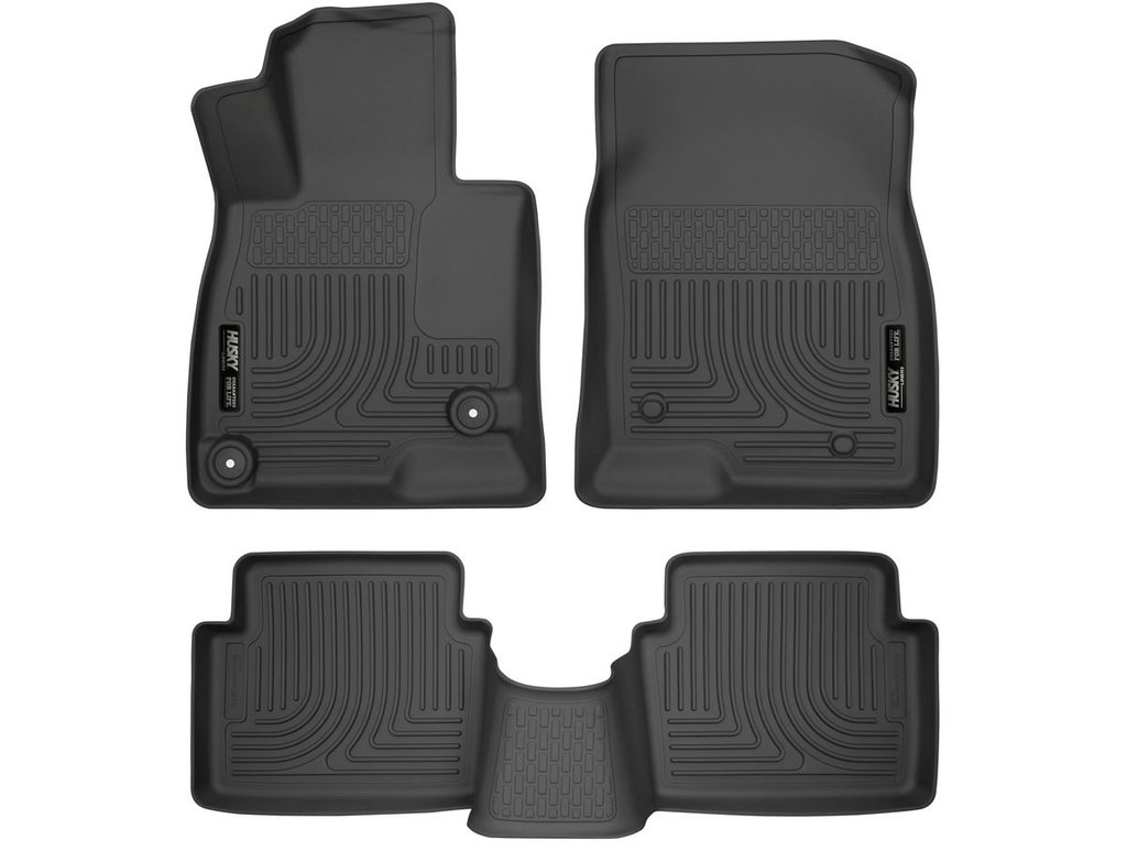 HUSKY LINERS WB FR & 2ND SEAT FLOOR LINER - MAZDA 3 2014-2018