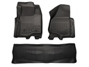 HUSKY LINERS WB FR & 2ND SEAT FLOOR LNER-FW - FORD F-250 SUPER DUTY 2011-2012