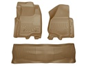 HUSKY LINERS WB FR & 2ND SEAT FLOOR LNER-FW - FORD F-250 SUPER DUTY 2011-2012